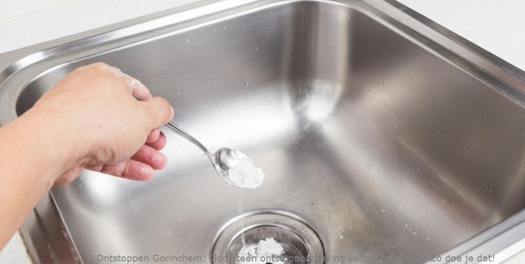 Gootsteen ontstoppen baking soda Gorinchem: Zo doe je dat!