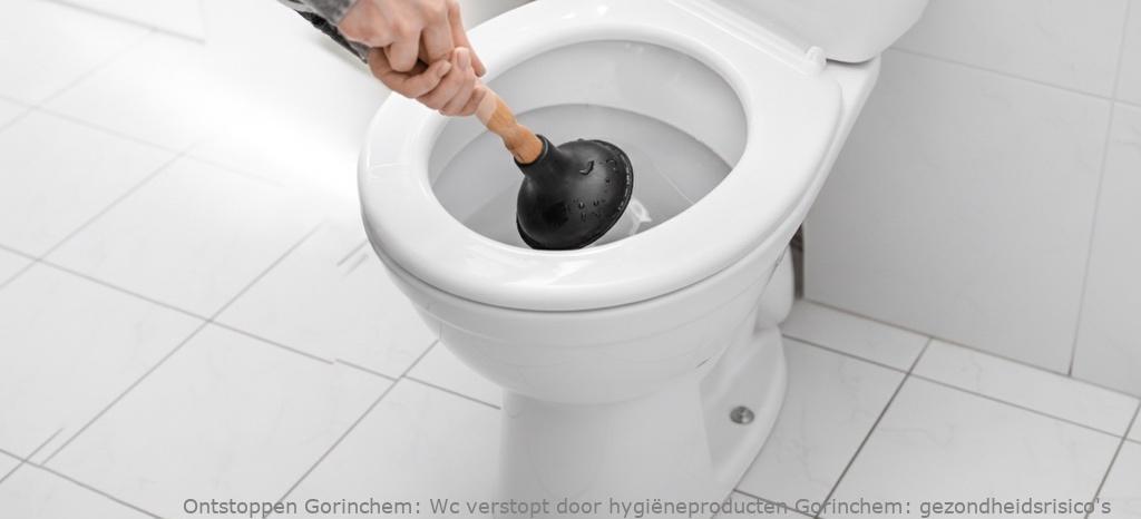 Wc verstopt door hygiëneproducten Gorinchem: gezondheidsrisico’s